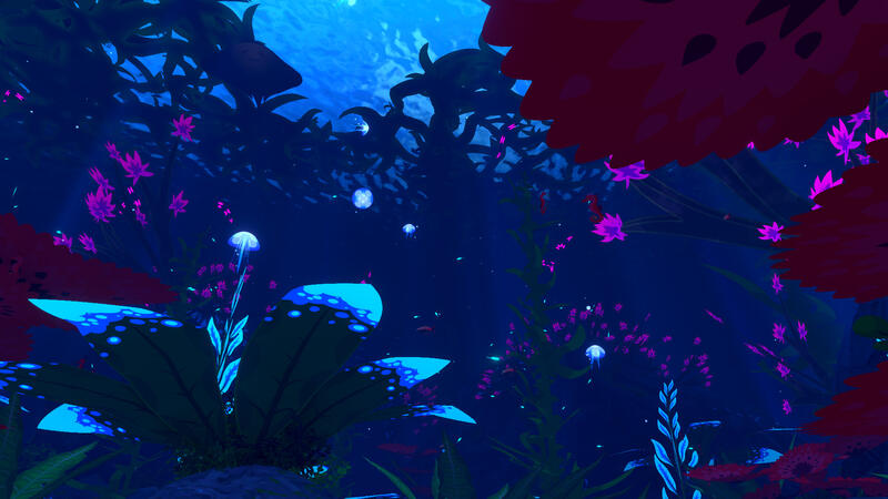 Light in the Deep: Redux - A giant, colourful underwater oasis and a remake of my at-the-time most popular world.