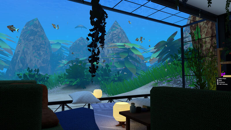 Eva's Room - My private homeworld, where I load into VRChat.