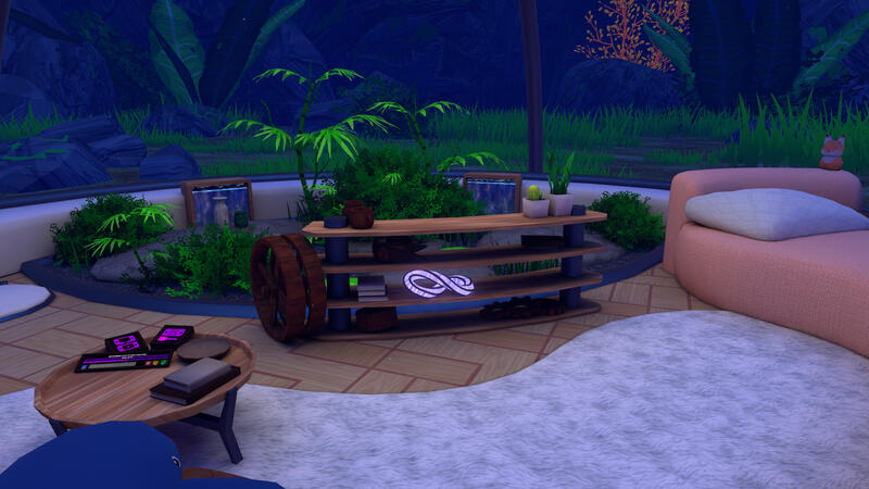 Demersal - A compact cozy space in the depths of the ocean, and my first time baking lighting.