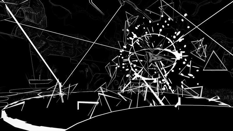 Spiderwood - An experiment with monochrome and outlines to create an extremely optimized venue.